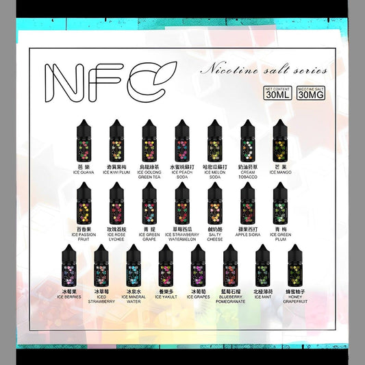 原裝正品 NFC 30ml #30 小煙鹽