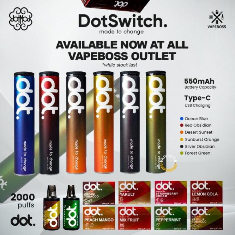 美國 佩特里 DOTMOD Switch 單主機/一次性煙彈#35 買三送一