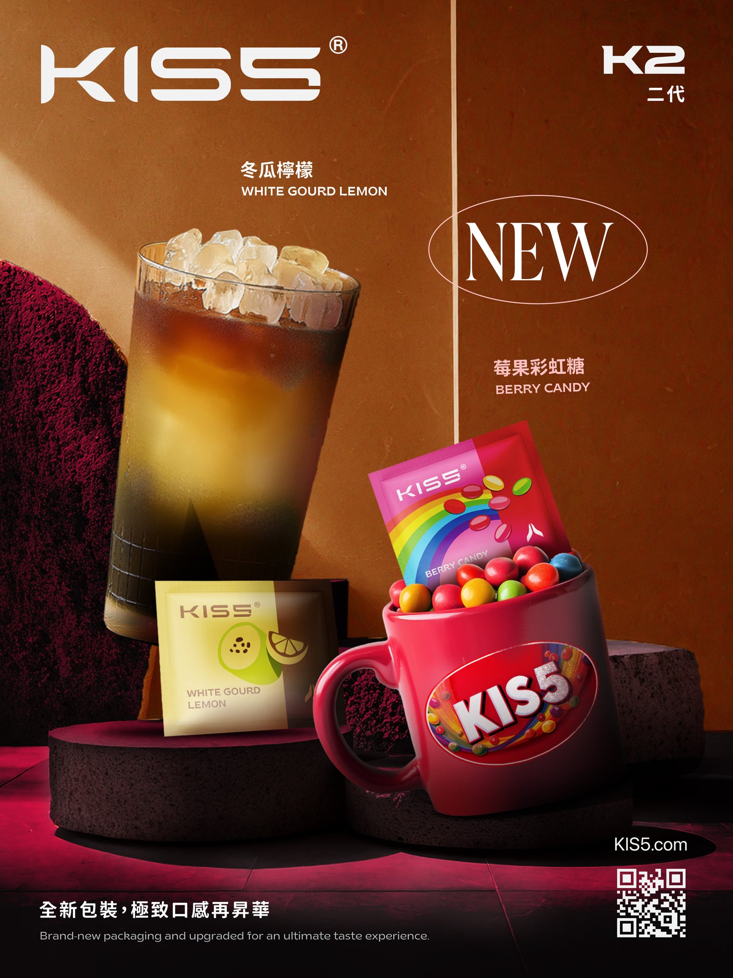 KISS5-KISFLY&MENU 獨家/原廠 糖果主機(二代)